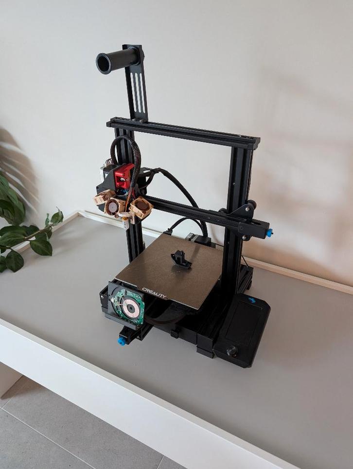 Ender 3 V2 - Vele upgrades (Silent, all-metal, hardened,...), Computers en Software, 3D Printers, Gebruikt, Ophalen