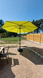 Parasol met parasolvoet, Tuin en Terras, Ophalen, Zo goed als nieuw, Parasolvoet