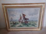 Peinture sur toile voilier en mer, Enlèvement