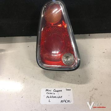 Mini Cooper Cabrio 2005  Achterlicht Links  beschikbaar voor biedingen