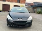 PEUGEOT 307 1.4 BENZINE*FACELIFT*AIRCO*5DEURS*GEKEURD VVK, Auto's, Peugeot, Stof, Zwart, Bedrijf, Handgeschakeld