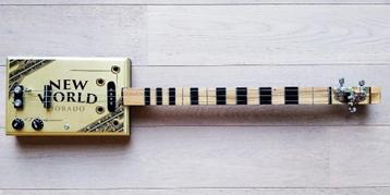 Cigar Box Guitar - Cigarbox - Sigaarkist gitaar beschikbaar voor biedingen