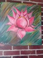 peinture « fleur de lotus », Enlèvement ou Envoi