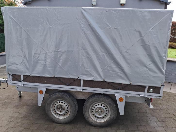 remorque bâchée 750 Kg, Auto diversen, Aanhangers en Bagagewagens, Zo goed als nieuw, Ophalen