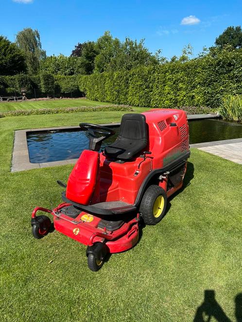 Gianni Ferrari zitmaaier grasmaaier, Tuin en Terras, Zitmaaiers, Gebruikt, Opvangbak, Ophalen