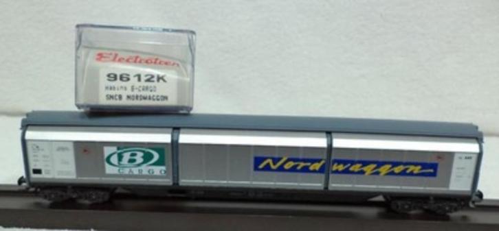 ELECTROTREN 9612k HO - Belgische Cargo Nordwaggon OVP (C2500, Hobby en Vrije tijd, Modeltreinen | H0, Zo goed als nieuw, Wagon