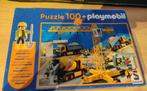 Playmobil Bouwplaats Puzzel (Schmidt) – 100 stukjes, Ophalen, Meer dan 50 stukjes, Zo goed als nieuw, 6 jaar of ouder