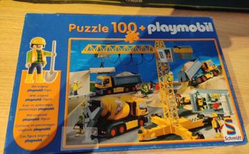 Playmobil Bouwplaats Puzzel (Schmidt) – 100 stukjes beschikbaar voor biedingen