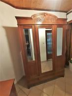 vintage kast met spiegels 205x140x57 in goede staat., Ophalen, Gebruikt