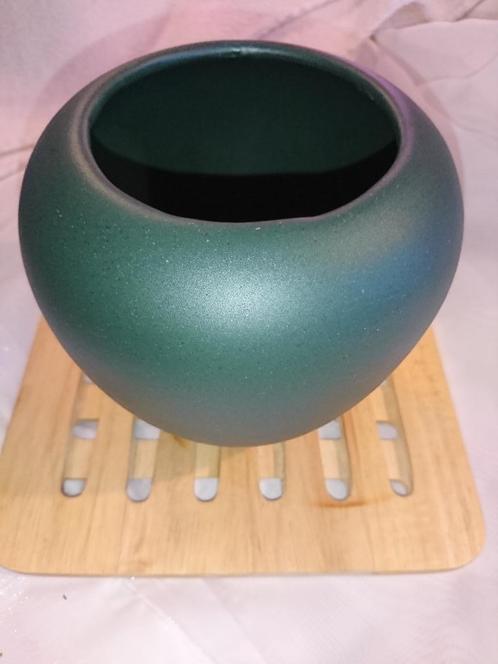 Vase en poterie turquoise, Maison & Meubles, Accessoires pour la Maison | Vases, Neuf, Autres couleurs, Moins de 50 cm, Poterie ou Porcelaine