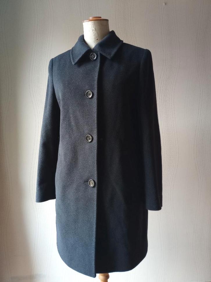 Manteau italien en cachemire de Teresa Tardia, Vêtements | Femmes, Vestes | Hiver, Comme neuf, Taille 38/40 (M), Noir, Enlèvement ou Envoi