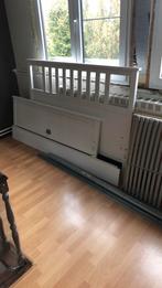Dubbel bed ikea hemnes 180x200cm, Huis en Inrichting, Slaapkamer | Bedden, Ophalen, Gebruikt, Wit, Tweepersoons