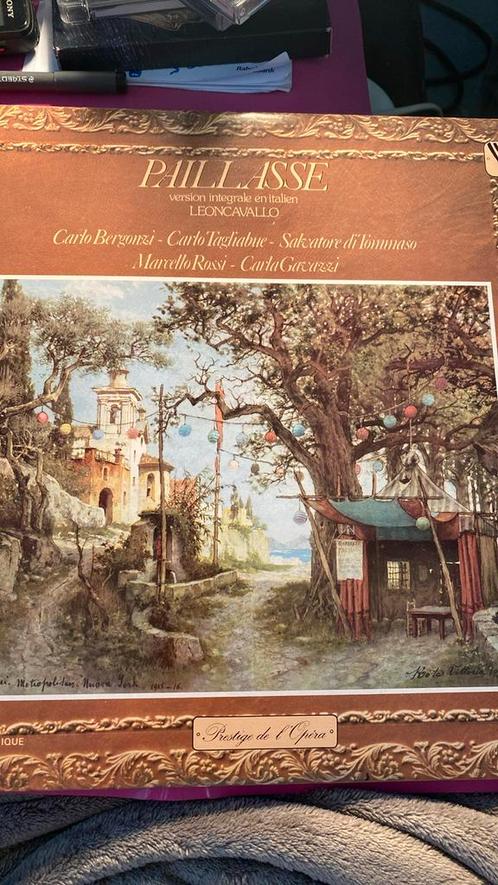 DUBBELE LP ITALIAANS OPERA “PAILLASSE” ! 4 KOPEN 2 GRATIS !, Cd's en Dvd's, Vinyl | Klassiek, Ophalen of Verzenden