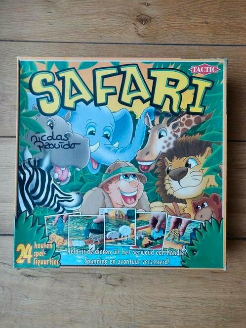 Safari - Weer een spel van nonkel Marcel., Hobby en Vrije tijd, Gezelschapsspellen | Bordspellen, Zo goed als nieuw, Ophalen of Verzenden