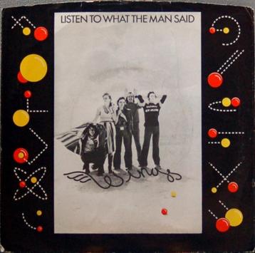 7"  Wings – Listen To What The Man Said  