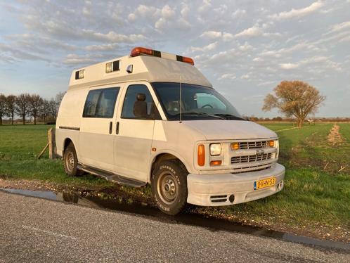 Chevrolet Chevy Express Van Camper ready 6.5 TD Nwe APK, Caravans en Kamperen, Mobilhomes, Particulier, Bus-model, tot en met 4