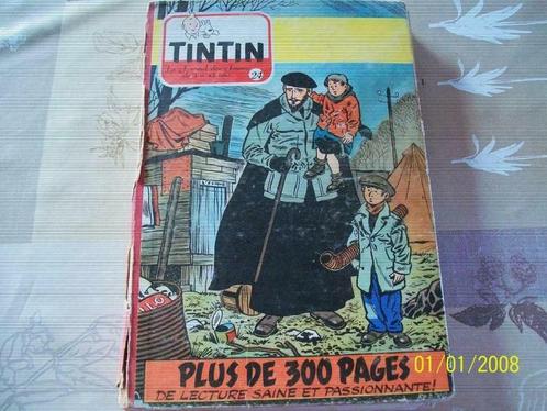 livre Tintin cartonné 1954, Collections, Revues, Journaux & Coupures, Enlèvement