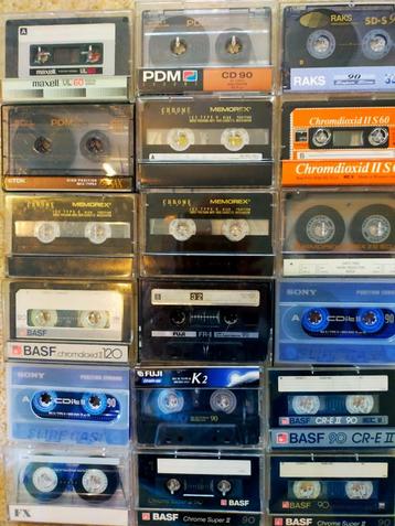 Muziekcassettes te koop  prima staat ! beschikbaar voor biedingen