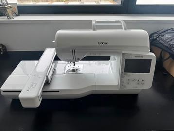 Te koop: Brother Innov-is NV880E borduurmachine NIEUWSTAAT! beschikbaar voor biedingen
