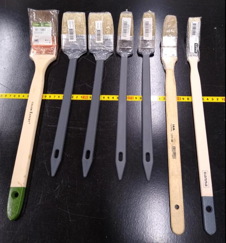 Radiatorborstels, Doe-het-zelf en Bouw, Schildersmaterialen, Nieuw, Kwast, Ophalen of Verzenden