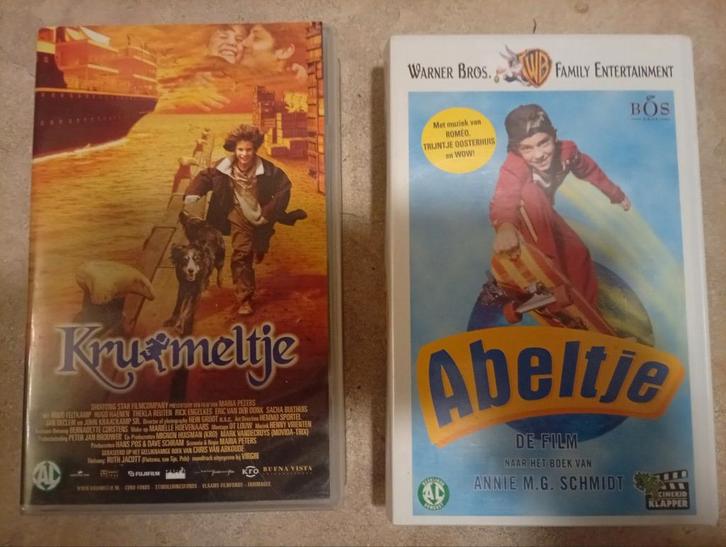 Kruimeltje & Abeltje VHS - Nieuw & Gesealed! Uniek !, Verzamelen, Film en Tv, Ophalen of Verzenden