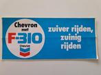 Vintage Sticker - Chevron F-130 - Zuiver Rijden, Auto of Motor, Ophalen of Verzenden, Zo goed als nieuw