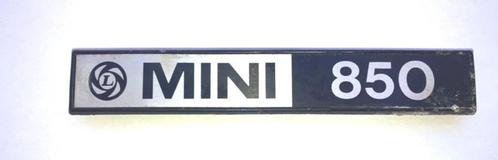 Mini 850 kofferbadge., Auto-onderdelen, Overige Auto-onderdelen, Mini, Oldtimer onderdelen, Rover, Austin, Gebruikt, Ophalen of Verzenden