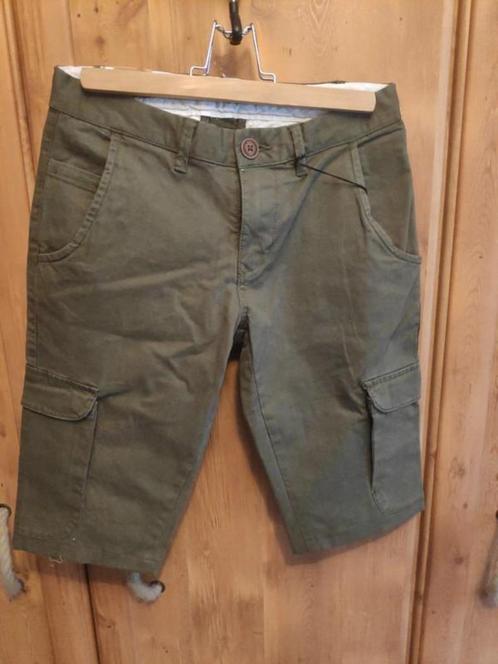Khaki short Haze & Finn, Kleding | Heren, Broeken en Pantalons, Nieuw, Maat 48/50 (M), Ophalen of Verzenden