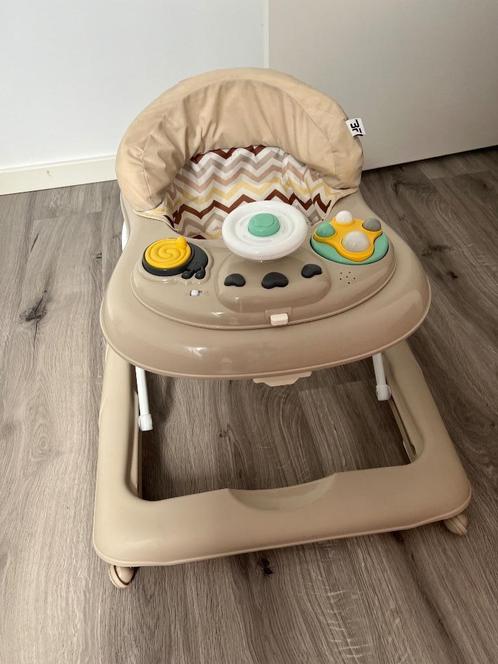 Loopstoel Taupe, Kinderen en Baby's, Kinderspulletjes, Zo goed als nieuw, Ophalen