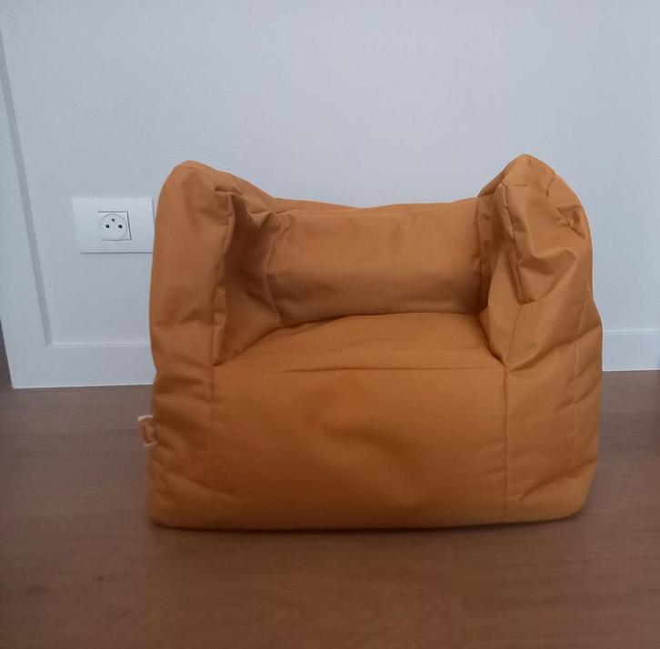 Mosterdgele zitzak Jollein (1- 4 jaar), Huis en Inrichting, Zitzakken, Zo goed als nieuw, Zitzak, Geel, Ophalen