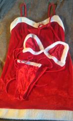 kerstkleed met kerst lingerie, Ophalen of Verzenden