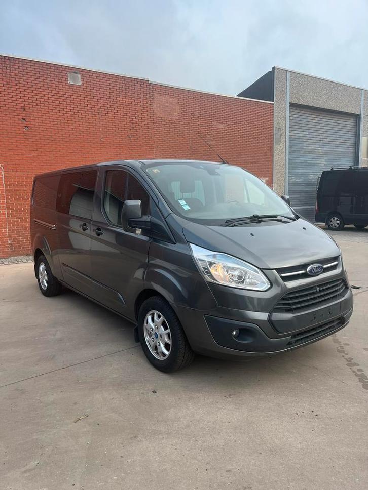 Ford transit custom 5plaatsen lichte vracht 2015 carpass, Auto's, Ford, Bedrijf, Te koop, Transit, ABS, Airbags, Airconditioning