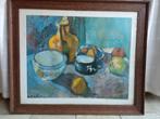 oude lijst met reproductie Matisse, Ophalen