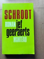 Schroot, Livres, Thrillers, Utilisé, Enlèvement ou Envoi, Jef Geeraerts