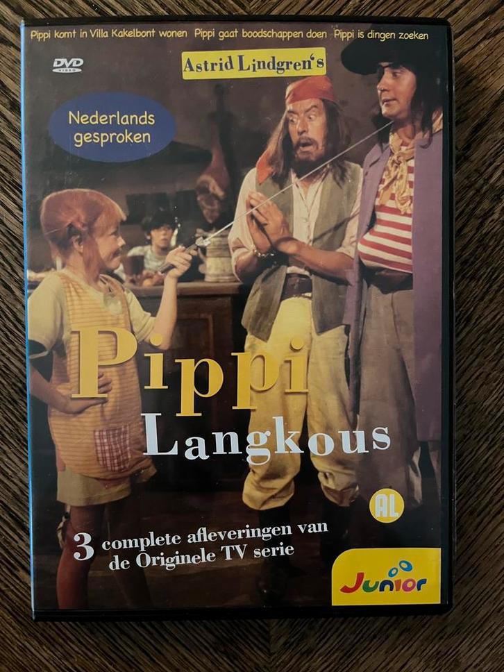 DVD Pippi Langkous, CD & DVD, DVD | Enfants & Jeunesse, Comme neuf, Enlèvement ou Envoi