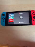 Nintendo Switch, Games en Spelcomputers, Spelcomputers | Nintendo Switch, Ophalen of Verzenden, Gebruikt, Met 2 controllers, Switch Original