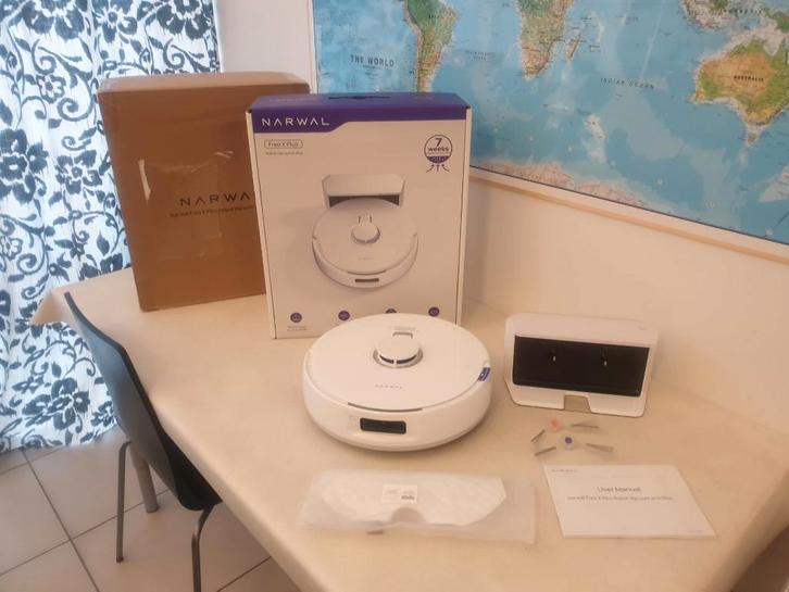 Narval Freo X Plus, Electroménager, Aspirateurs, Neuf, Aspirateur robot, Moins de 1 200 watts, Réservoir, Enlèvement ou Envoi