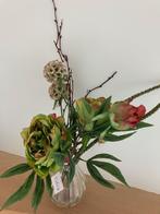 SIA.Kunstbloemen in vaasje/Nieuw met etiket, Ophalen of Verzenden, Nieuw, Binnen