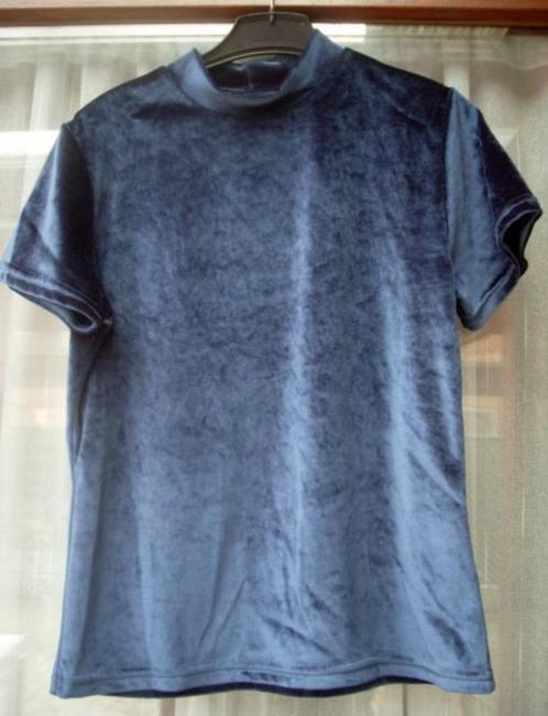 T-shirt/blouse van Cicerone maat M, Kleding | Dames, T-shirts, Gedragen, Maat 38/40 (M), Blauw, Korte mouw, Ophalen of Verzenden