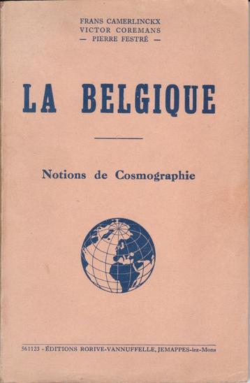België - Noties van kosmografie Frans Camerlinckx 1946 beschikbaar voor biedingen
