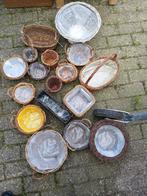 Rieten manden, Tuin en Terras, Ophalen of Verzenden, Gebruikt, Overige vormen, Overige materialen