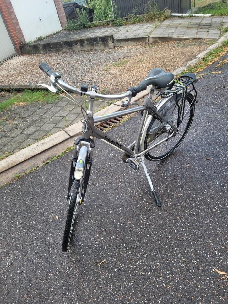 Herenfiets Gazelle, Fietsen en Brommers, Fietsen | Heren | Herenfietsen, Zo goed als nieuw, Gazelle, 53 tot 57 cm, Versnellingen