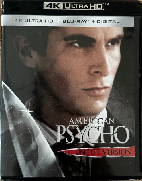 American Psycho (4K Blu-ray, US-uitgave), CD & DVD, Blu-ray, Comme neuf, Thrillers et Policier, Enlèvement ou Envoi