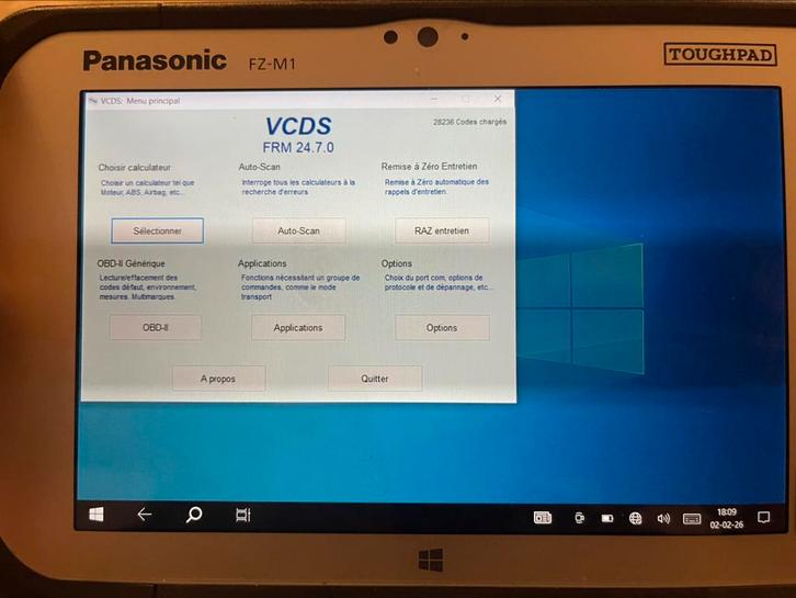 Tablette DIAGNOSTIQUE Panasonic Toughpad + VCDS HEX-V2, Computers en Software, Overige Computers en Software, Nieuw, Ophalen of Verzenden