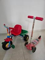 Driewieler (+ gratis step), Fietsen en Brommers, Ophalen of Verzenden, Gebruikt, Duwstang
