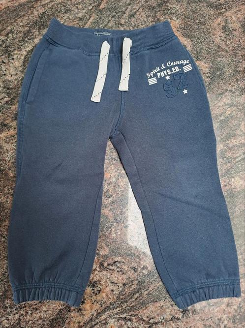 Mt 92 Donkerblauwe joggingbroek spirit & courage, Kinderen en Baby's, Kinderkleding | Maat 92, Gebruikt, Jongen, Broek, Ophalen of Verzenden
