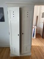 Witte houten kledingkast, Huis en Inrichting, Ophalen, Gebruikt, 200 cm of meer, 50 tot 100 cm