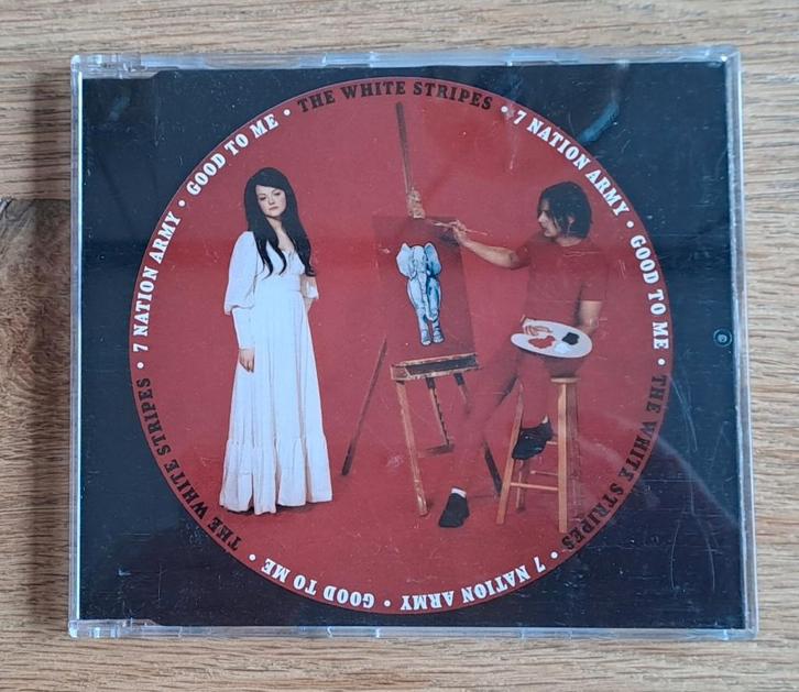 The White Stripes - 7 Nation Army, Cd's en Dvd's, Cd Singles, Gebruikt, Rock en Metal, 1 single, Maxi-single, Ophalen of Verzenden