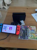 nintendo switch oled + pokemon violet en mario deluxe, Consoles de jeu & Jeux vidéo, Consoles de jeu | Nintendo Switch, Comme neuf
