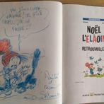 Noël et l'élaouin 1 Retrouvailles Stibane dédicacé TBE, Eén stripboek, Ophalen of Verzenden, Zo goed als nieuw, Franquin